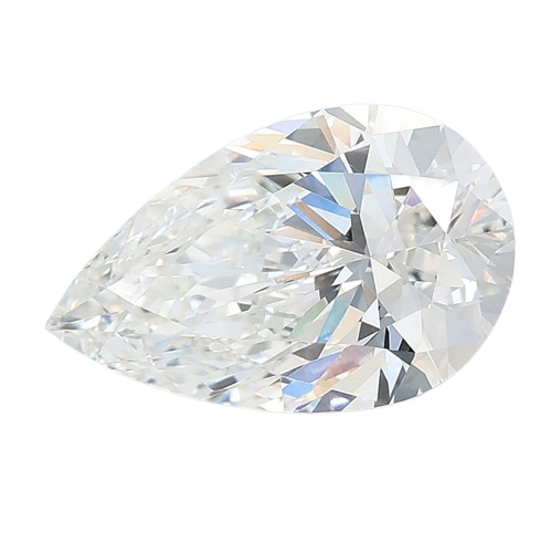 3.06 Carat E VVS2 Pear Lab Diamond