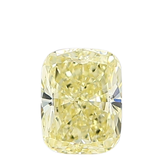 1 Carat YELLOW VS1 Elongated Cushion Lab Diamond
