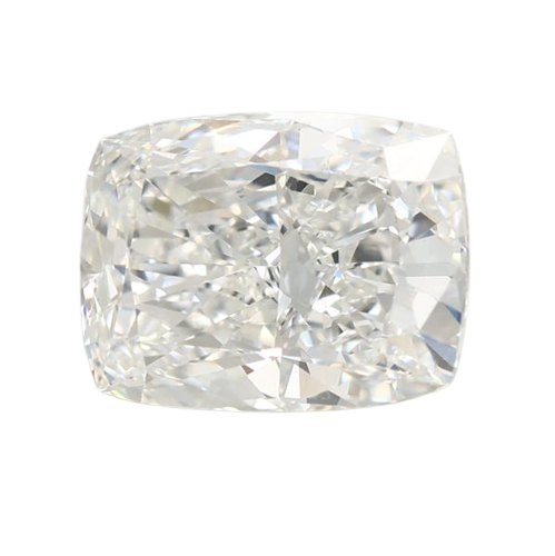 3.04 Carat E VVS2 Elongated Cushion Lab Diamond