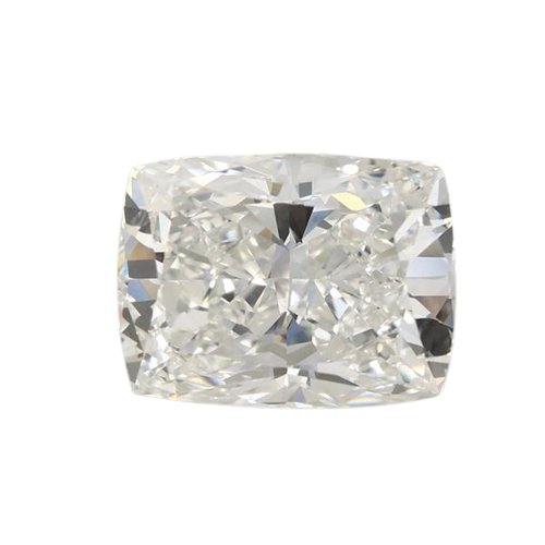 3 Carat F VVS2 Elongated Cushion Lab Diamond