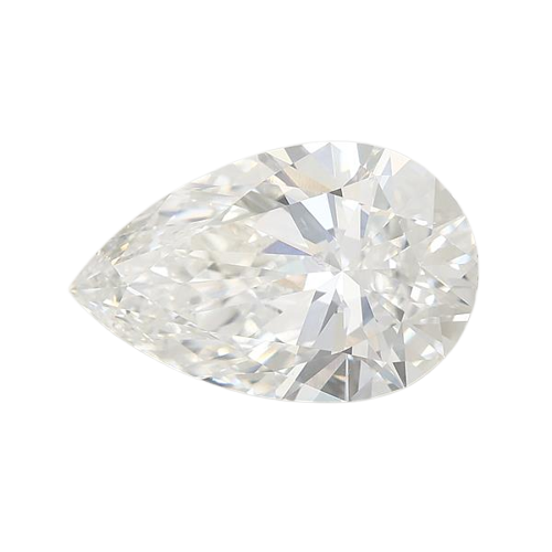 3.09 Carat E VVS2 Pear Lab Diamond
