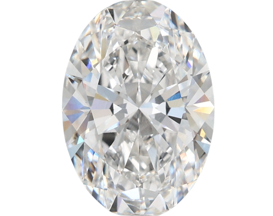 3.27 Carat E VVS2 Oval Lab Diamond