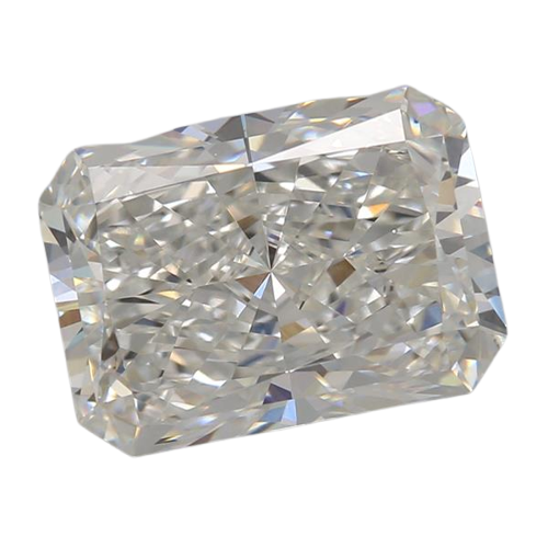 3.02 Carat F VVS2 Radiant Lab Diamond