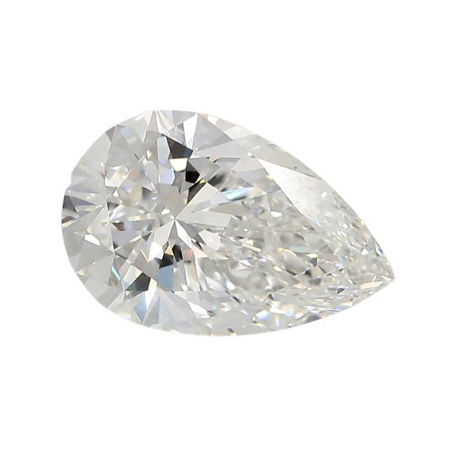 3.06 Carat E VVS2 Pear Lab Diamond