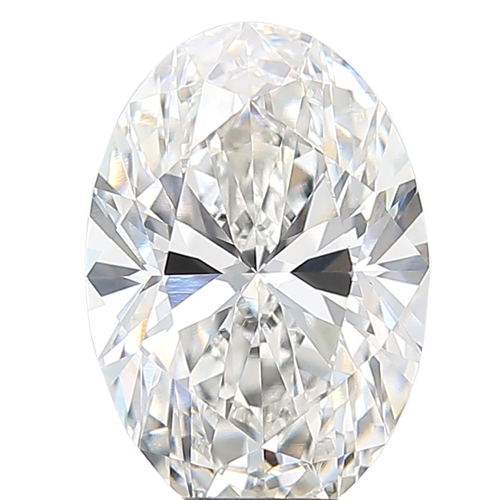 3.04 Carat F VVS2 Oval Lab Diamond