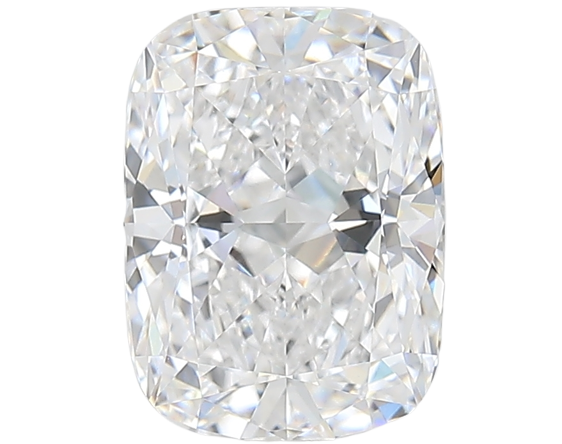 3.08 Carat D VVS2 Elongated Cushion Lab Diamond
