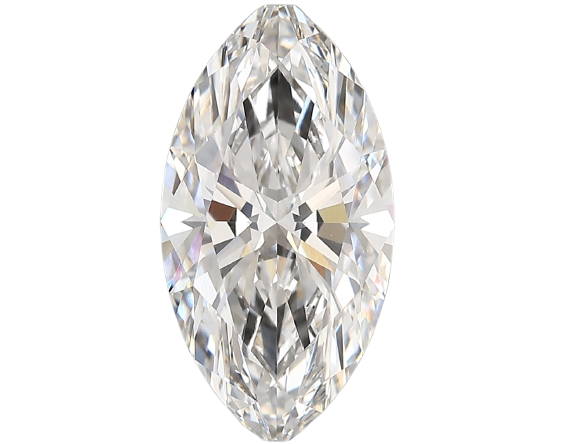 3.68 Carat F VVS2 Marquise Lab Diamond