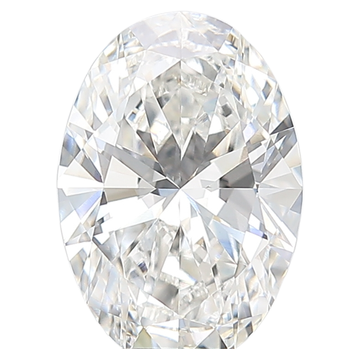 3.01 Carat F VVS2 Oval Lab Diamond