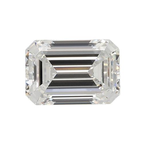 3.03 Carat E VVS2 Emerald Lab Diamond