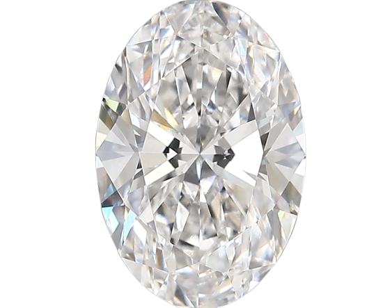 3.03 Carat E VVS2 Oval Lab Diamond