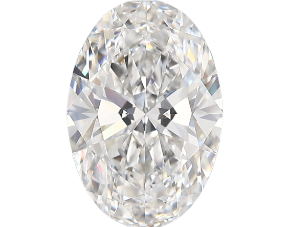 3.24 Carat E VVS2 Oval Lab Diamond