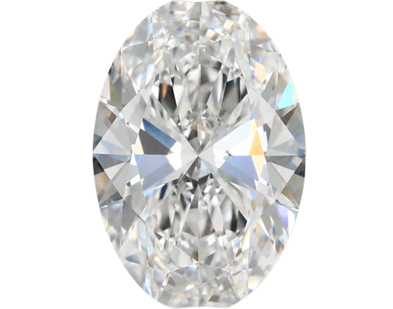 3.01 Carat E VVS2 Oval Lab Diamond
