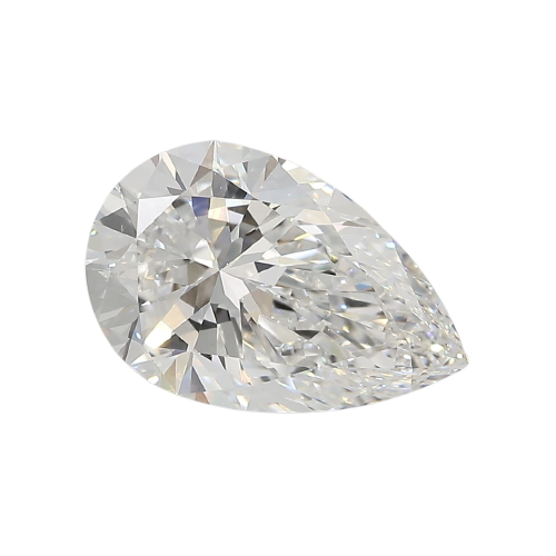 3.09 Carat E VVS2 Pear Lab Diamond