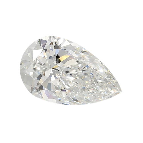 3.01 Carat E VVS2 Pear Lab Diamond