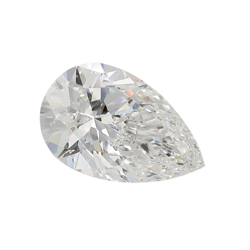 3.08 Carat E VVS2 Pear Lab Diamond