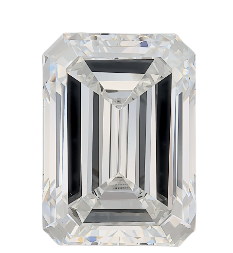 3.01 Carat E VVS2 Emerald Lab Diamond