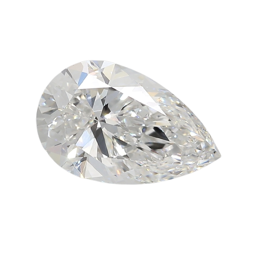 3.06 Carat E VVS2 Pear Lab Diamond