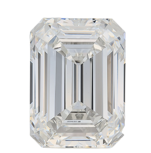 3.04 Carat E VVS2 Emerald Lab Diamond