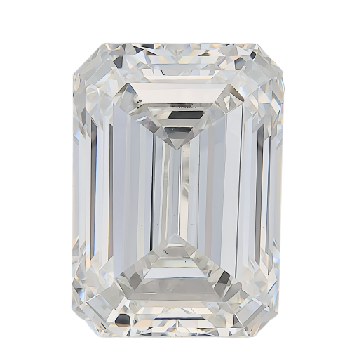 3.06 Carat E VVS2 Emerald Lab Diamond