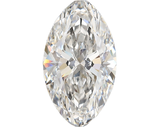 3.72 Carat F VVS2 Marquise Lab Diamond