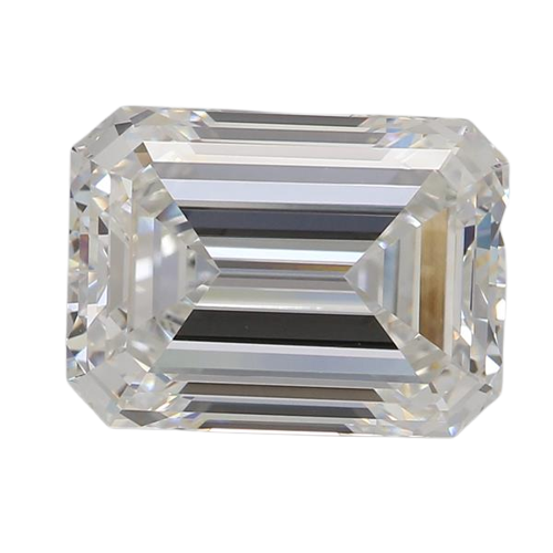 3.04 Carat E VVS2 Emerald Lab Diamond