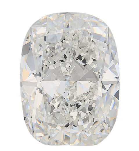3.03 Carat E VVS2 Elongated Cushion Lab Diamond