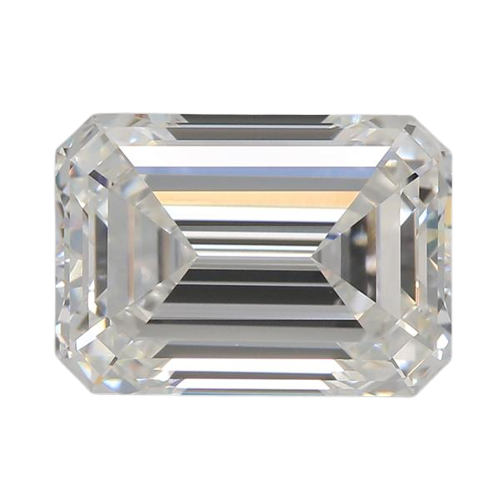 3.04 Carat E VVS2 Emerald Lab Diamond