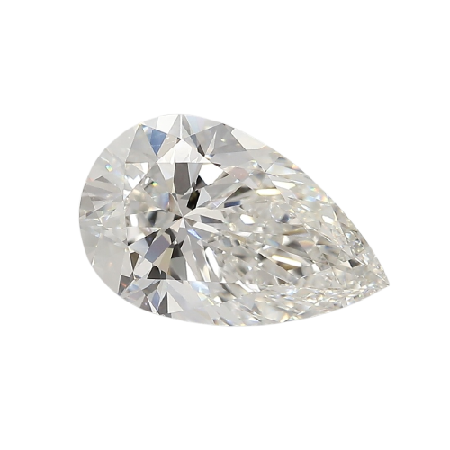 3.07 Carat F VVS2 Pear Lab Diamond