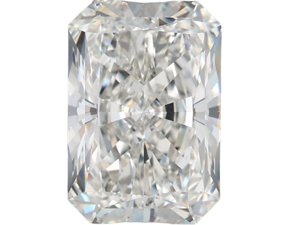 3.04 Carat F VVS2 Radiant Lab Diamond