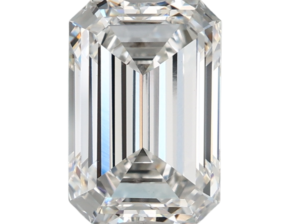 3.3 Carat F VVS2 Emerald Lab Diamond