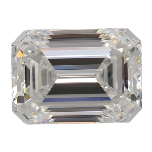 3.08 Carat E VVS2 Emerald Lab Diamond