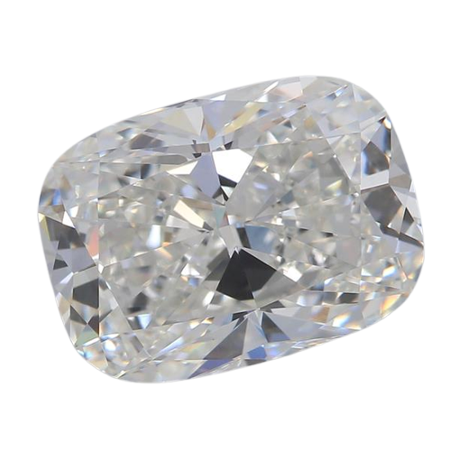 3.58 Carat F VVS2 Elongated Cushion Lab Diamond