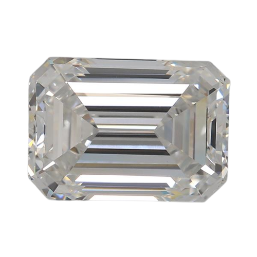 3.05 Carat E VVS2 Emerald Lab Diamond
