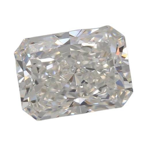 3.58 Carat F VVS2 Radiant Lab Diamond