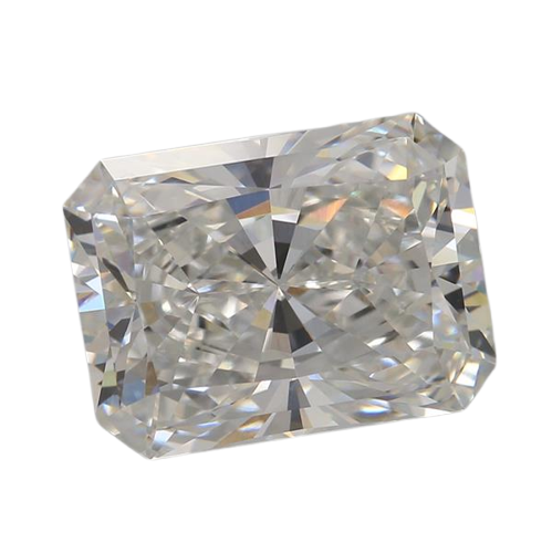 3.57 Carat F VVS2 Radiant Lab Diamond