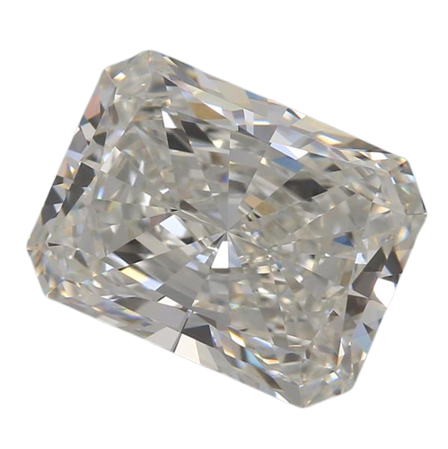 3.56 Carat F VVS2 Radiant Lab Diamond