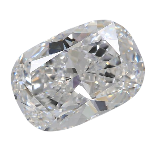 3.51 Carat F VVS2 Elongated Cushion Lab Diamond