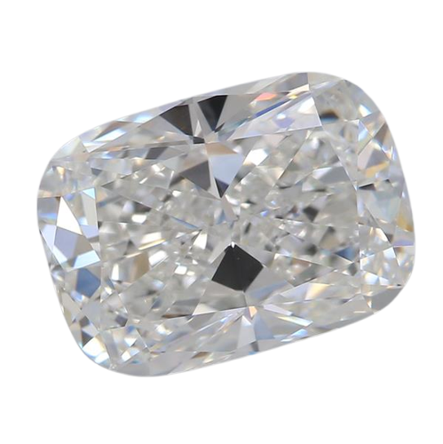 3.54 Carat F VVS2 Elongated Cushion Lab Diamond