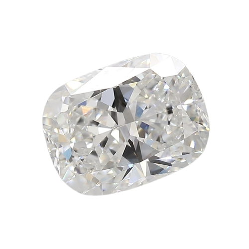 3 Carat E VVS2 Elongated Cushion Lab Diamond