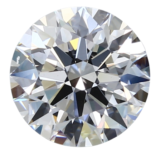 3.04 Carat E VVS2 Round Lab Diamond