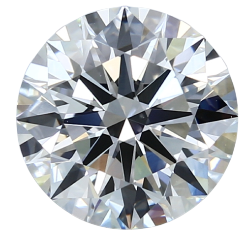 3.04 Carat F VVS2 Round Lab Diamond