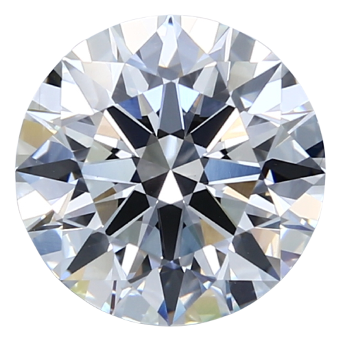 3.04 Carat F VVS2 Round Lab Diamond
