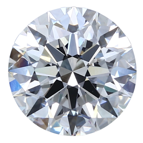 3.03 Carat E VVS2 Round Lab Diamond