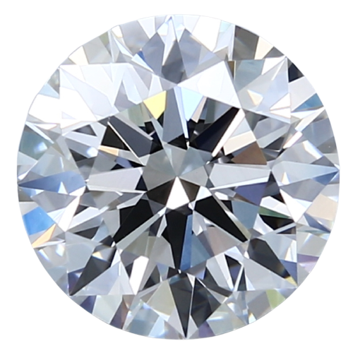 3.2 Carat F VVS2 Round Lab Diamond