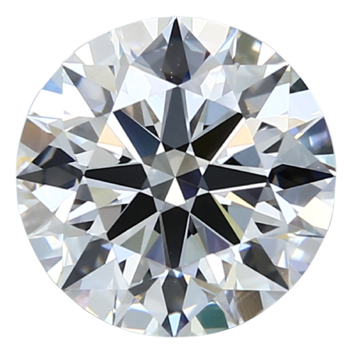 3.04 Carat E VVS2 Round Lab Diamond
