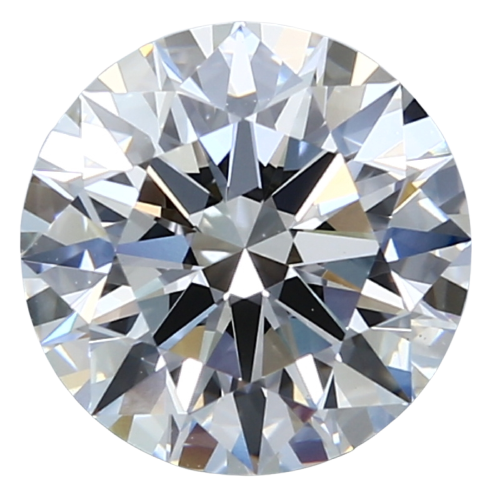 3.04 Carat E VVS2 Round Lab Diamond