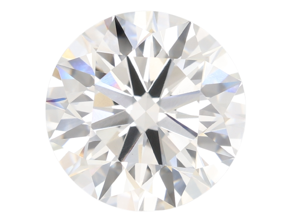 3.03 Carat F VVS2 Round Lab Diamond