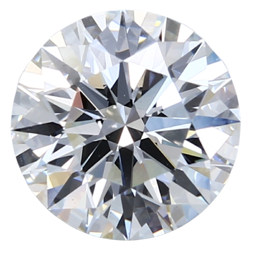 3.02 Carat E VVS2 Round Lab Diamond