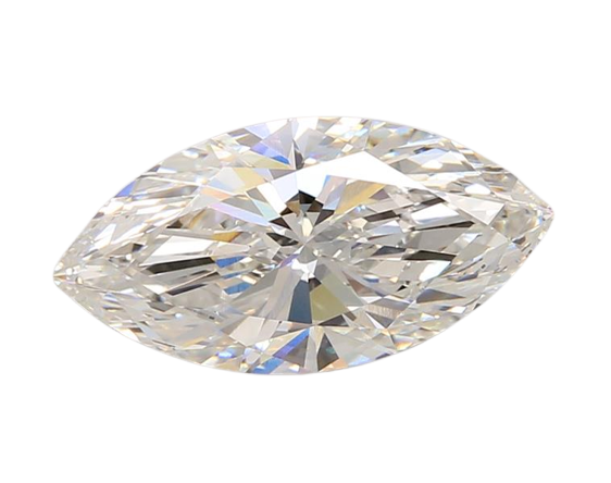 3.05 Carat F VVS2 Marquise Lab Diamond