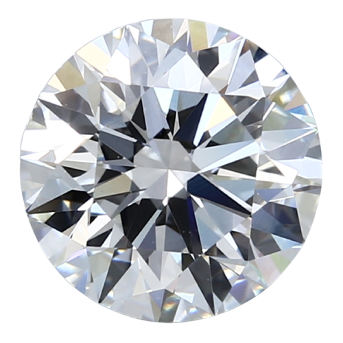 3.04 Carat F VVS2 Round Lab Diamond